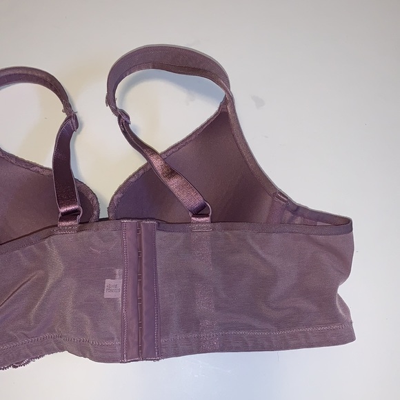 Déesse Lingerie Lavender Mesh and Lace Push Up Bra - Women’s Size 36B / B36 - Picture 7 of 9